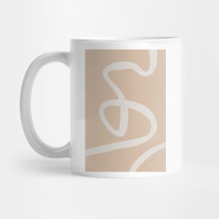 Mid century Abstract Lines Mug